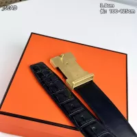 $56.00 USD Hermes AAA Quality Belts In 3.8cm For Men #1339457