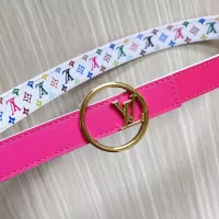 $56.00 USD Louis Vuitton AAA Quality Belts In 2.0cm For Women #1339477