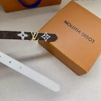 $64.00 USD Louis Vuitton AAA Quality Belts In 2.0cm For Women #1339523