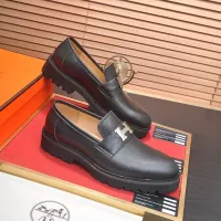 $102.00 USD Hermes Leather Shoes For Men #1339664