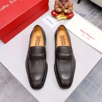 $88.00 USD Salvatore Ferragamo Leather Shoes For Men #1340009