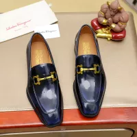 $88.00 USD Salvatore Ferragamo Leather Shoes For Men #1340048