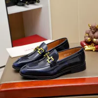 $88.00 USD Salvatore Ferragamo Leather Shoes For Men #1340048