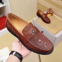 $88.00 USD Salvatore Ferragamo Leather Shoes For Men #1340050