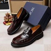 $96.00 USD Christian Dior Leather Shoes For Men #1340109