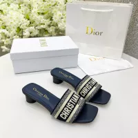 $82.00 USD Christian Dior Slippers For Women #1341028