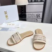 $85.00 USD Christian Dior Slippers For Women #1341072