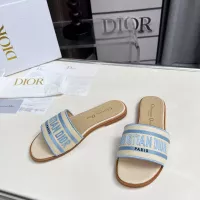 $85.00 USD Christian Dior Slippers For Women #1341073