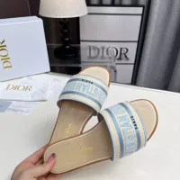 $85.00 USD Christian Dior Slippers For Women #1341073