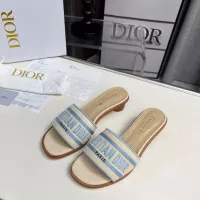 $85.00 USD Christian Dior Slippers For Women #1341075