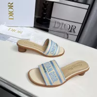 $85.00 USD Christian Dior Slippers For Women #1341075