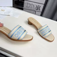 $85.00 USD Christian Dior Slippers For Women #1341075