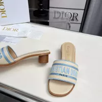 $85.00 USD Christian Dior Slippers For Women #1341075