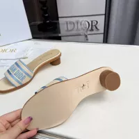 $85.00 USD Christian Dior Slippers For Women #1341075