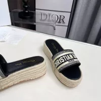 $82.00 USD Christian Dior Slippers For Women #1341078