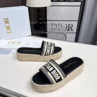 $82.00 USD Christian Dior Slippers For Women #1341078