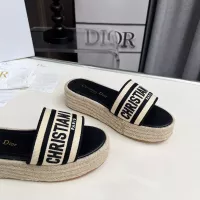 $82.00 USD Christian Dior Slippers For Women #1341080