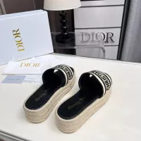 $82.00 USD Christian Dior Slippers For Women #1341080