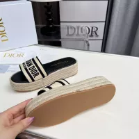 $82.00 USD Christian Dior Slippers For Women #1341080