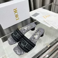 $82.00 USD Christian Dior Slippers For Women #1341082