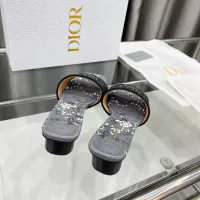 $82.00 USD Christian Dior Slippers For Women #1341082