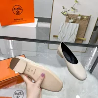 $98.00 USD Hermes Flat Shoes For Women #1341100