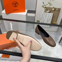 $98.00 USD Hermes Flat Shoes For Women #1341102