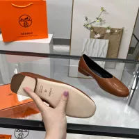 $98.00 USD Hermes Flat Shoes For Women #1341103