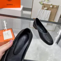 $98.00 USD Hermes Flat Shoes For Women #1341104