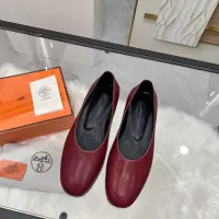 $98.00 USD Hermes Flat Shoes For Women #1341105