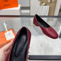 $98.00 USD Hermes Flat Shoes For Women #1341105