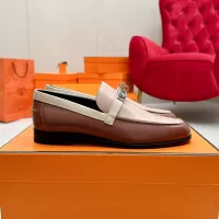 $125.00 USD Hermes Leather Shoes For Women #1341209