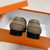 $125.00 USD Hermes Leather Shoes For Women #1341210