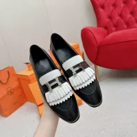 $125.00 USD Hermes Leather Shoes For Women #1341245