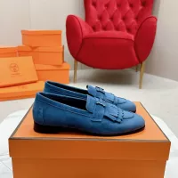 $125.00 USD Hermes Leather Shoes For Women #1341269