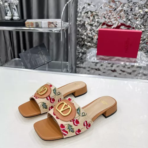 Valentino Slippers For Women #1341597 $88.00 USD, Wholesale Replica Valentino Slippers