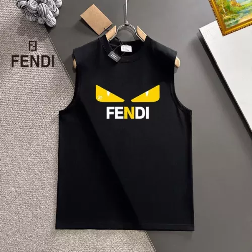 Fendi T-Shirts Sleeveless For Unisex #1341984 $25.00 USD, Wholesale Replica Fendi T-Shirts