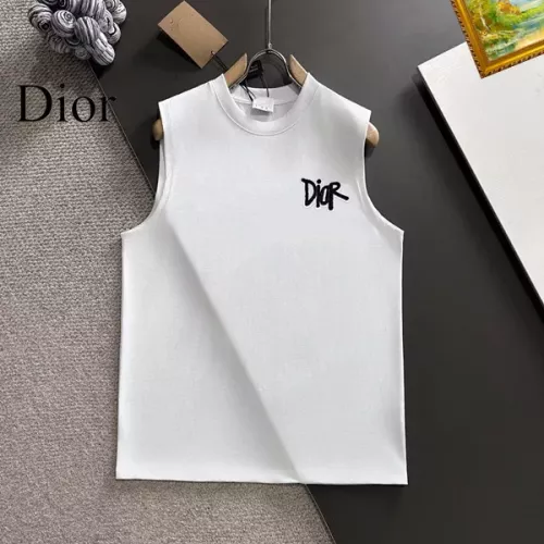 Christian Dior T-Shirts Sleeveless For Unisex #1342012 $25.00 USD, Wholesale Replica Christian Dior T-Shirts