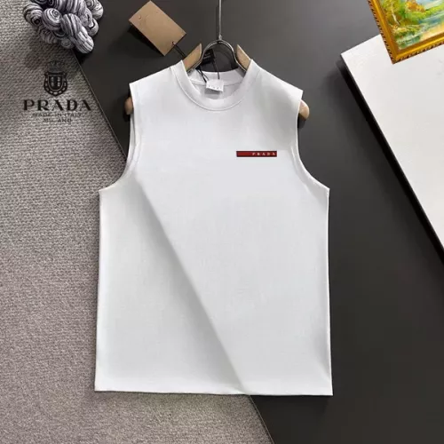 Prada T-Shirts Sleeveless For Unisex #1342015 $25.00 USD, Wholesale Replica Prada T-Shirts