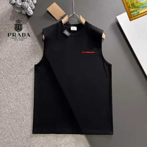 Prada T-Shirts Sleeveless For Unisex #1342016 $25.00 USD, Wholesale Replica Prada T-Shirts