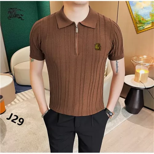 Burberry T-Shirts Short Sleeved For Men #1342077 $42.00 USD, Wholesale Replica Burberry T-Shirts