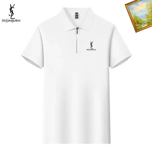 Yves Saint Laurent YSL T-shirts Short Sleeved For Men #1342170 $34.00 USD, Wholesale Replica Yves Saint Laurent YSL T-shirts
