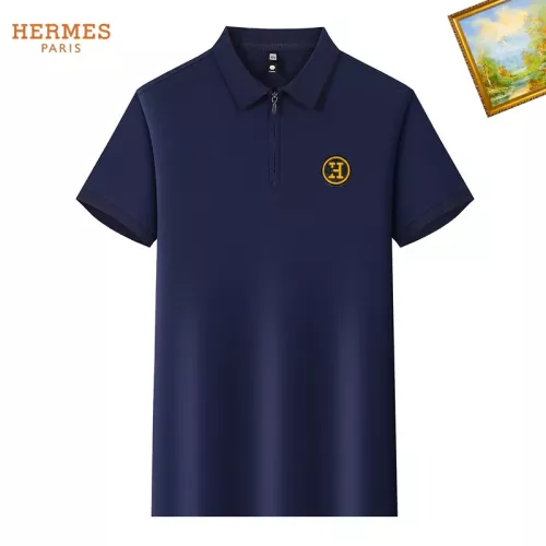 Hermes T-Shirts Short Sleeved For Men #1342183 $34.00 USD, Wholesale Replica Hermes T-Shirts