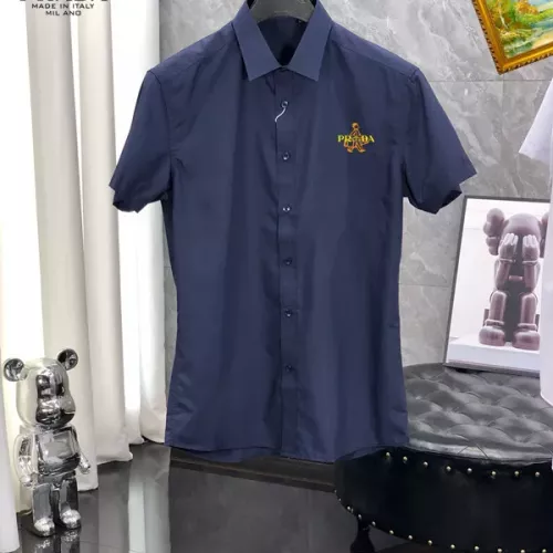 Prada Shirts Short Sleeved For Unisex #1342297 $38.00 USD, Wholesale Replica Prada Shirts