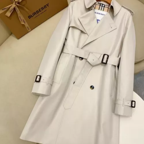 Burberry Trench Coat Long Sleeved For Women #1342313 $200.00 USD, Wholesale Replica Burberry Trench Coat