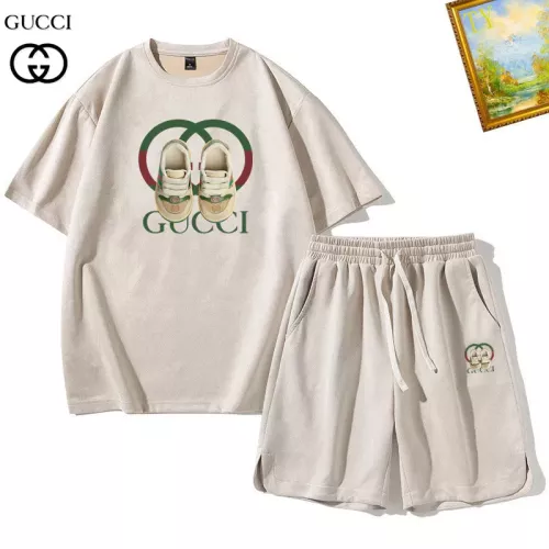 Gucci Tracksuits Short Sleeved For Men #1342420 $48.00 USD, Wholesale Replica Gucci Tracksuits