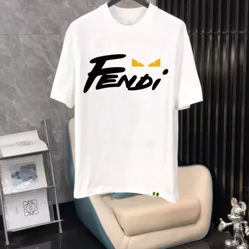 Fendi T-Shirts Short Sleeved For Men #1342573 $40.00 USD, Wholesale Replica Fendi T-Shirts