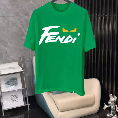 Fendi T-Shirts Short Sleeved For Men #1342576 $40.00 USD, Wholesale Replica Fendi T-Shirts