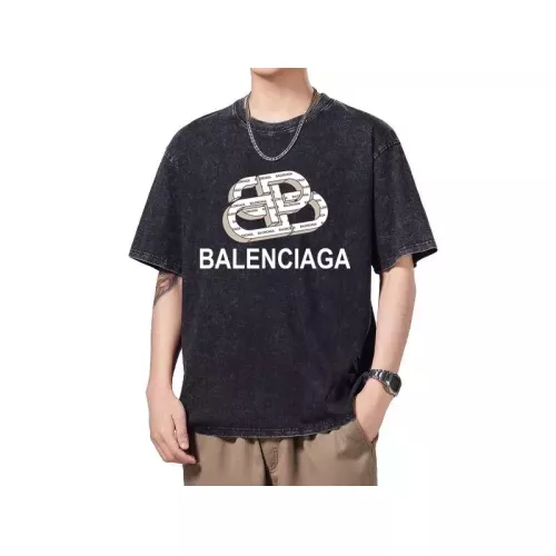Balenciaga T-Shirts Short Sleeved For Men #1342661 $45.00 USD, Wholesale Replica Balenciaga T-Shirts