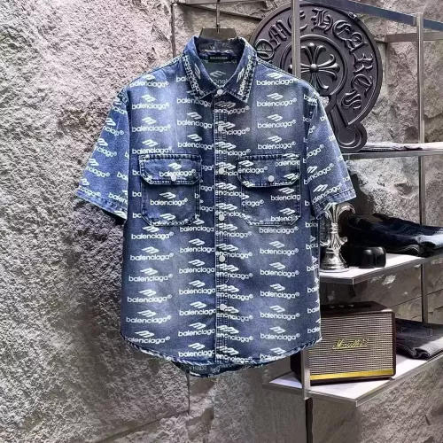 Balenciaga Jackets Short Sleeved For Men #1342695 $64.00 USD, Wholesale Replica Balenciaga Jackets
